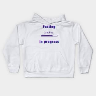 Fasting in Progress Kids Hoodie